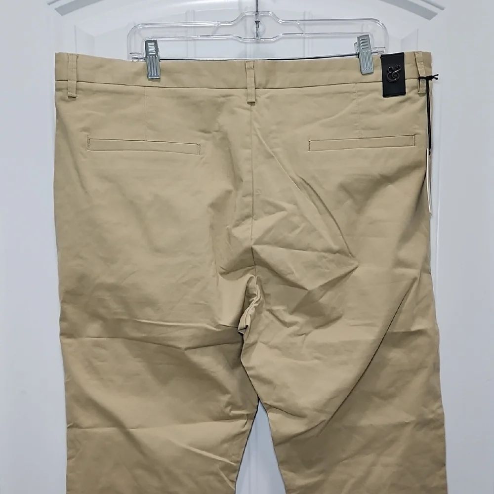 Collars & Co. Classic CEO Khaki Chino Pants New